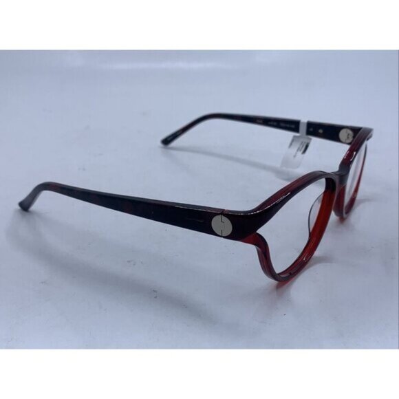Prodesign Denmark 5646 c.4132 53-16-135 Red & Black Tortoise Plastic Glasses - Picture 3 of 8